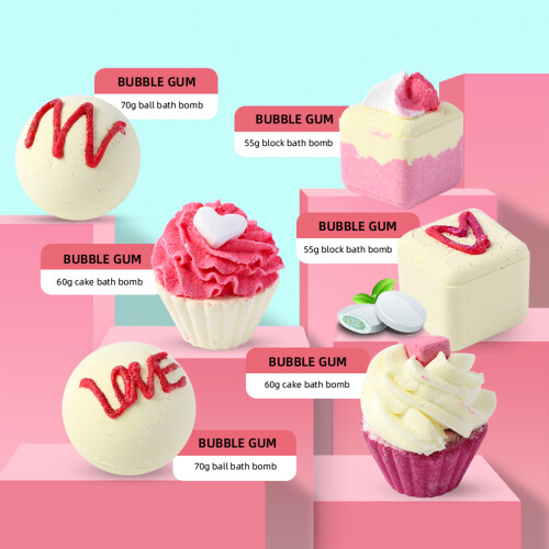 6PCS Aromatherapy Bath Bombs Stress Relief