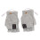 (Silver Gray) USB-Elektrische Handschuhe Doppelseitig Warm Silbergrau 4