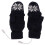 (Blue) USB-Heizhandschuhe Halbfinger Carbon Fiber Warm Blau 2