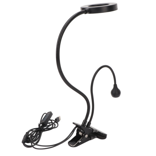 2-in-1 Gooseneck UV Nail Lamp USB Adjustable 2