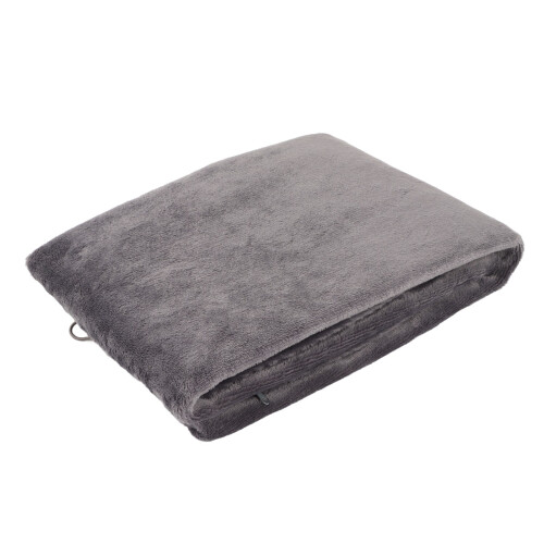 (Grey) USB Verwarmde Sjaal 3 standen timing zacht warm 1