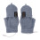 (Navy Blue) USB-Elektrische Handschuhe Doppelseitig Warm Silbergrau 2