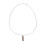 (N2809 1) Zylinder-Halskette Edelstahl Aroma-Diffuser 1