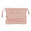Large Pink PU Leather Travel Makeup Bag 4