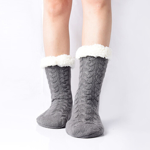 Women's Warm Plush Non-Slip Winter Socks