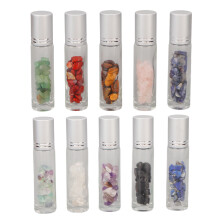 10Pcs Essential Oil Roller Bottle Leakproof Glass DIY Massage