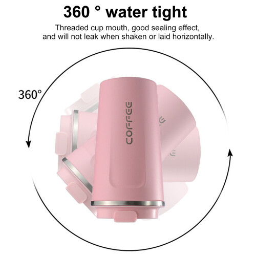 Smart Touchscreen Stainless Steel Vacuum Cup, 12oz, Leakproof 1