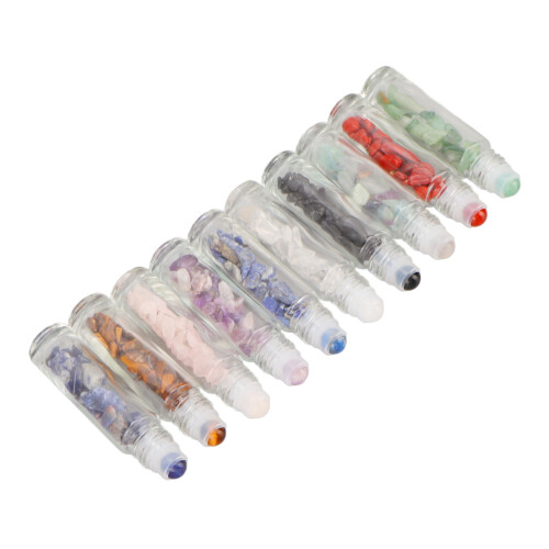 10x Ätherisches-Öl-Roller Flasche Glas 2