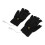 (Black) USB-Handschuhe warm, gestrickt, fingerlos, schwarz 3