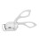 Verwarmde wimperkruller USB oplaadbaar mini wit 1
