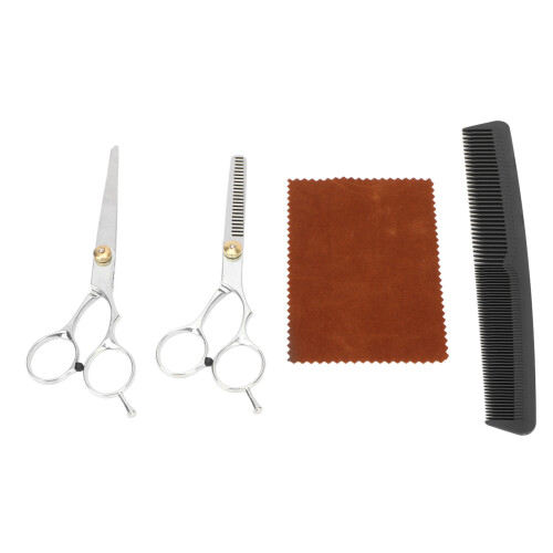 Bartonschaarset zilver ergonomisch gebogen handvat