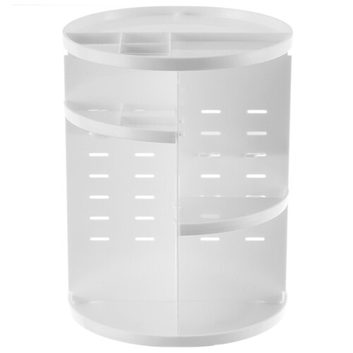 (White) Drehbarer Kosmetik-Organizer 360 Lippenstift-Halter