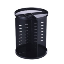 (Black) Drehbarer Kosmetik-Organizer 360 Lippenstift-Halter