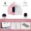 Nail Tool Kit Lamp Grinding Pen Brushes Dotting File 1