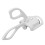 Verwarmde wimperkruller USB oplaadbaar mini wit 3