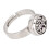 (Type 2) Aromatherapy Finger Ring Adjustable Stainless Steel Essential Oil Ring 2