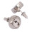 (Type 2) Ronde Aromatherapie Oorbellen Dames 2
