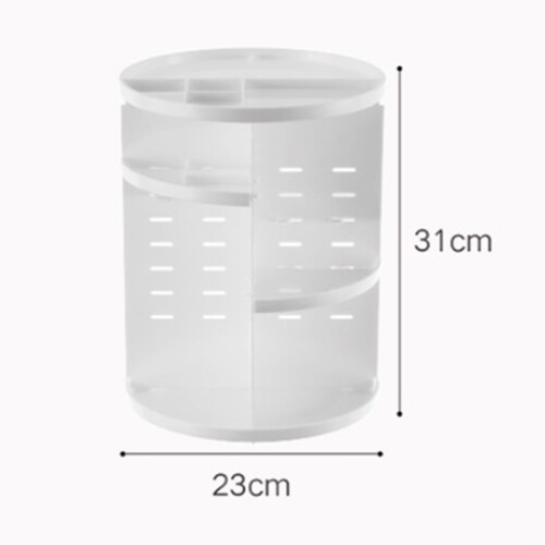 (White) Drehbarer Kosmetik-Organizer 360 Lippenstift-Halter 1