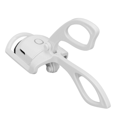 Verwarmde wimperkruller USB oplaadbaar mini wit 1