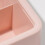 (Pink) Rosa Wattepad-Spender staubgeschützt leicht 3