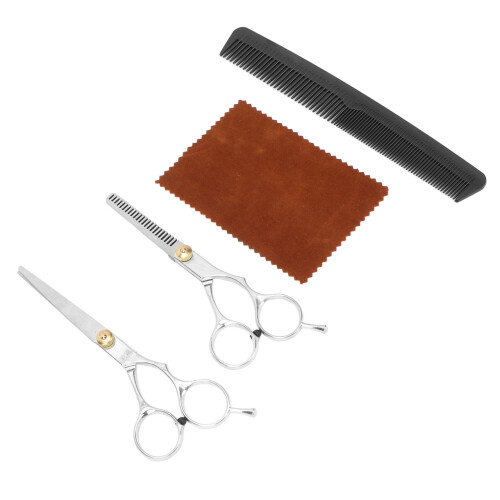 Bartonschaarset zilver ergonomisch gebogen handvat 1
