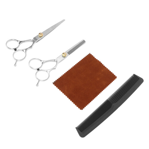 Bartonschaarset zilver ergonomisch gebogen handvat 2