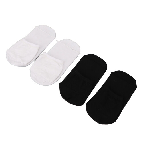 Self Heating Socks Sole Massage Warm Far Infrared Black 2