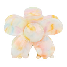 (Colorful Orange) Blumen-Haarclips Acetat Kunststoff lila