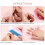 Nail Tool Kit Lamp Grinding Pen Brushes Dotting File 2