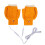 (Yellow) USB Verwarmde Handschoenen Geel Winter 1