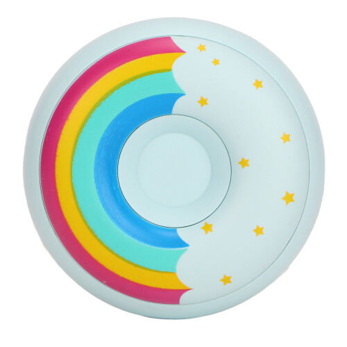 (Blue E) Elektrische Handwarmer Donut Opblaasbaar Blauw 1