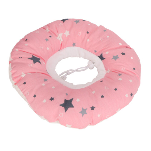 Oorstekker Kussen Roze Katoen 2