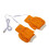 (Yellow) USB Verwarmde Handschoenen Geel Winter 3