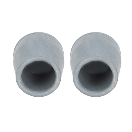 10pcs Gray Rubber Crutch Tips 1.1 Inch 1