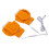 (Yellow) USB Verwarmde Handschoenen Geel Winter 4