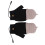 3-Gear Heated Gloves Black Skiing Riding 3