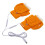 (Yellow) USB Verwarmde Handschoenen Geel Winter 2