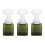 3-teiliger Schaumstoff-Pumpspender Blumenform 250ml dunkelgrün 1