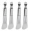 4pcs Double-Ended Face Mask Brushes Silicone Aluminum 1