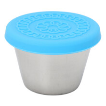 (Blue Lid) 4x Tassenstof zakken transparant PVC met S-haak