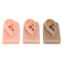 3x Silikon-Ohrmodell flexibel wiederverwendbar 3 Farben