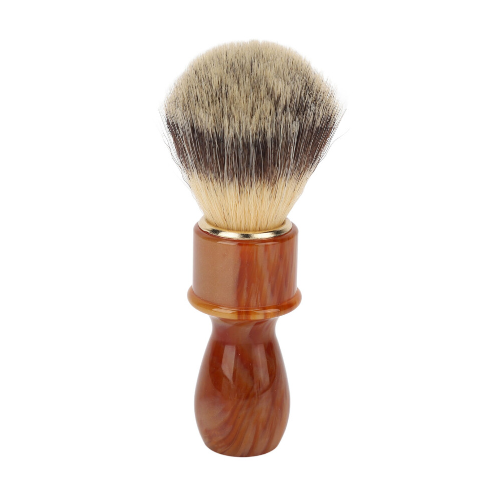 Men Shaving Brush Ergonomic Resin Handle Soft Hair Tool