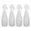 Flacone Spray Ricaricabile Trasparente 200ml 4pz 2