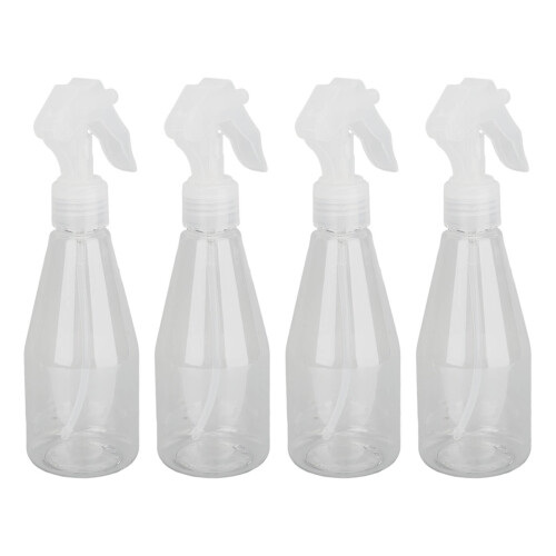 Flacone Spray Ricaricabile Trasparente 200ml 4pz 1