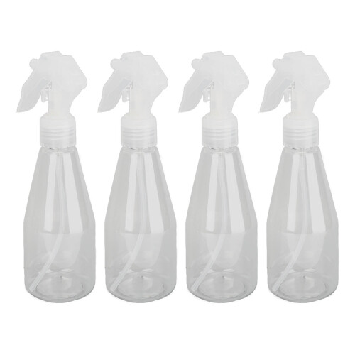 Flacone Spray Ricaricabile Trasparente 200ml 4pz 2