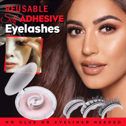 Self-adhesive Thick Eyelashes Glue-free 2