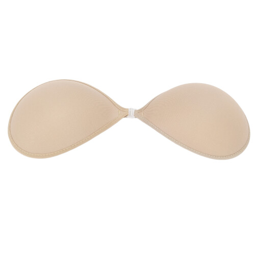 (D) Silicone Strapless Push Up Bra Deep V 2