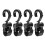 4pcs Universal Baby Stroller Hooks Flexible Shopping Bag Hooks 1