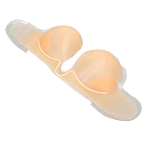 (A) Adhesive Silicone Push Up Bra Strapless Seamless 1