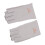 (Grey) UV-Schutz Fingerhandschuhe Maniküre Baumwolle 4